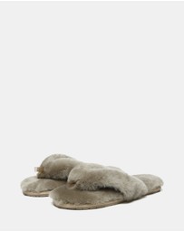 EVERAU - Australian Shepherd Ugg Farah Wool Upper House Shoes
