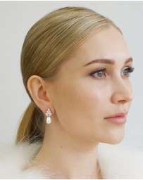 Stephanie Browne - Bocheron Drop Pearl Earrings