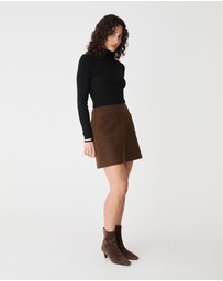 Forcast - Ginny Ribbed Turtleneck Knit