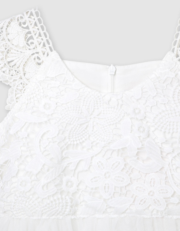 Designer Kidz - Angie Lace Bodice Dress