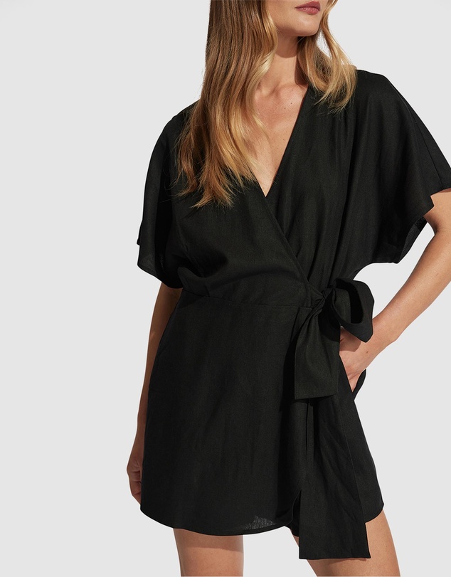 Decjuba - Gracie Wrap Playsuit