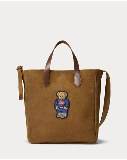 Polo Ralph Lauren - Polo Bear Roughout Suede Tote