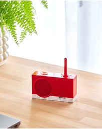 Lexon - Lexon Thykho 3 Fm Radio & Bluetooth Speaker PANTONE -2035 Red