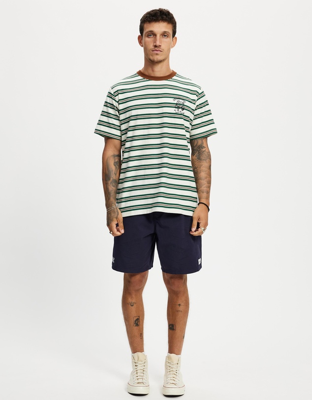 Rhythm - Peace Sun Vintage Stripe SS T-Shirt