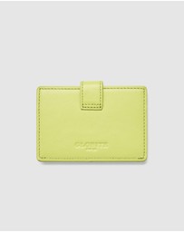 Globite - Leather RFID Card Holder Snap Button