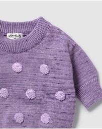 Wilson & Frenchy - Organic Knitted Bauble Jumper - Babies