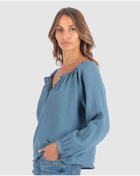 CAMIXA - Poem Linen Blouse