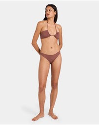 RVCA - Womens Pucker Medium Bikini Botom