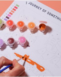 Journey Of Something - Kids Paint by Numbers - Little Safari