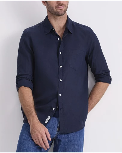 Sportscraft - Long Sleeve Linen Shirt