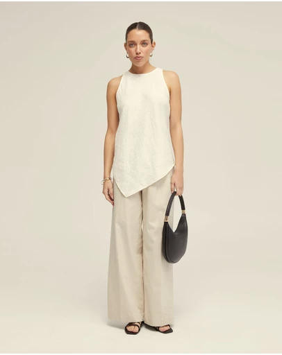 Oxford - Elouise Linen Top