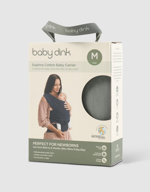 BabyDink - Baby Dink Baby Carrier in Sage