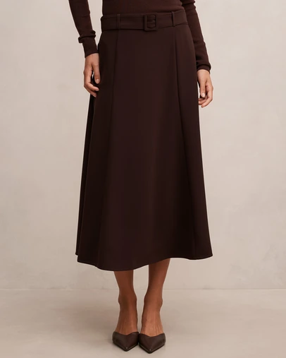 Forever New - Juliette Belted Midi Skirt