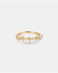 Ania Haie - Ania Haie Gold Multi Sparkle Ring