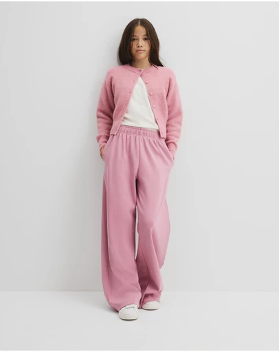 Country Road - Teen Fluffy Crew Knit Cardigan