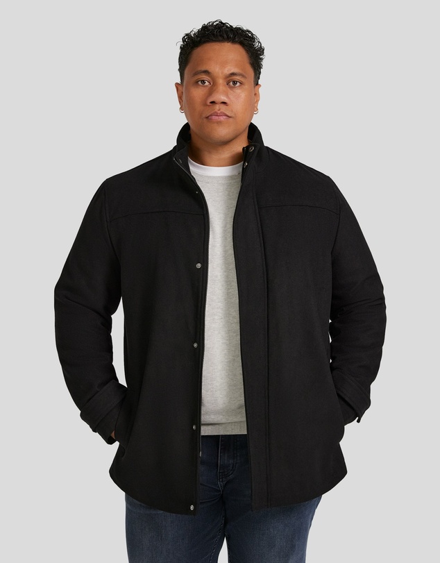 Johnny Bigg - Riley Wool Blend Car Coat