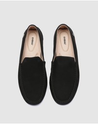 EVERAU - EverAU Ugg Morris Men Cow Leather Upper Moccasins
