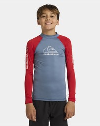 Quiksilver - Boys 8 to 16 On Tour Long Sleeve Rash Vest