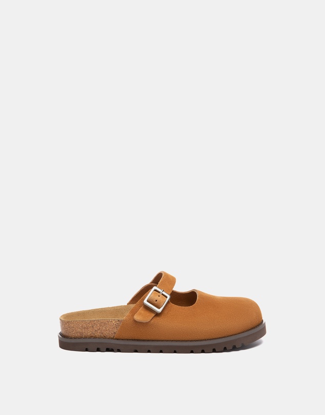 EVERAU - Australian Shepherd Ugg Brikon Cow Suede Upper Loafer Oxfords Flats