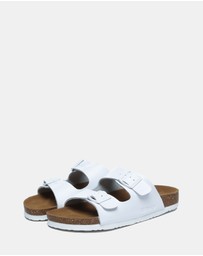 EVERAU - EverAU Ugg Mick Sandal Slides Cow Suede Upper Sandals
