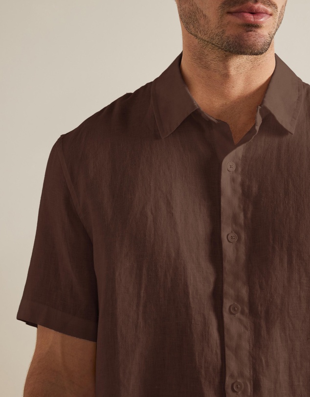 AERE - Euro Resort Linen SS Shirt