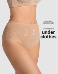 Leonisa - Lace Stripe Undetectable Seamless Shaping Brief