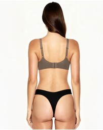 Sotto Brand - Sotto Seamless Wireless Bra Mocha