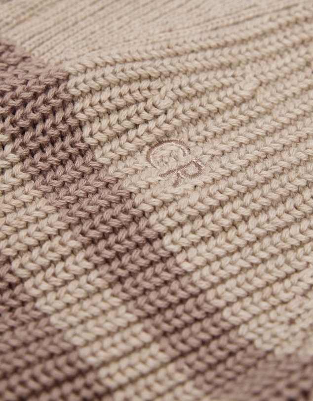 Country Road - Stripe Half Zip Knit