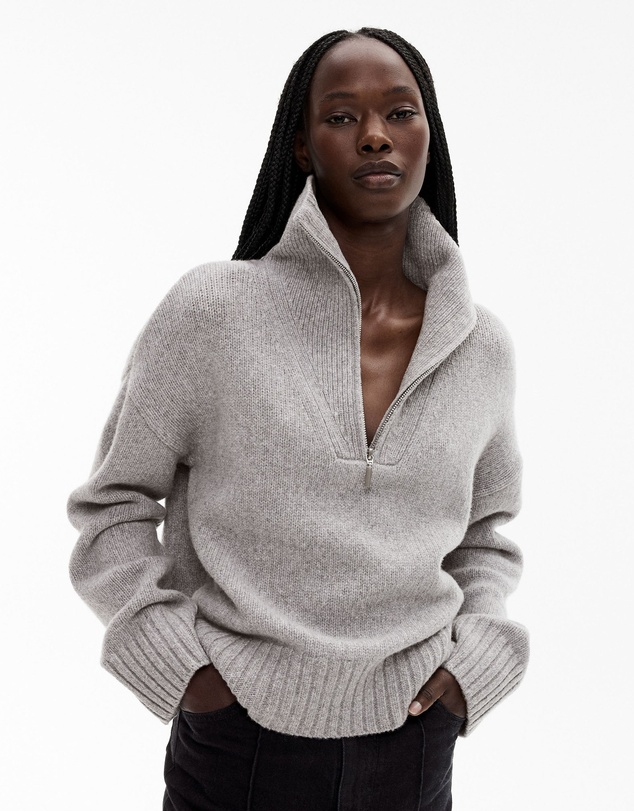 Witchery - Wool Zip Front Knit