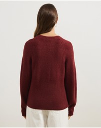 Atmos&Here - Saylor Crew Neck Soft Knit Jumper