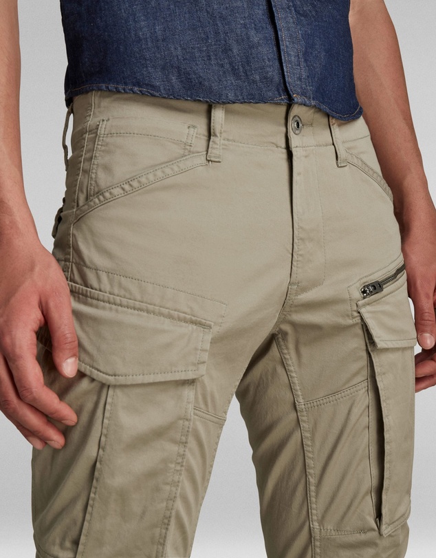 G-Star - Rovic Zip 3D Regular Tapered dune