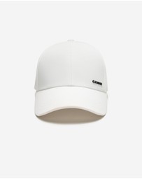 Calibre - Logo Plate Cap White