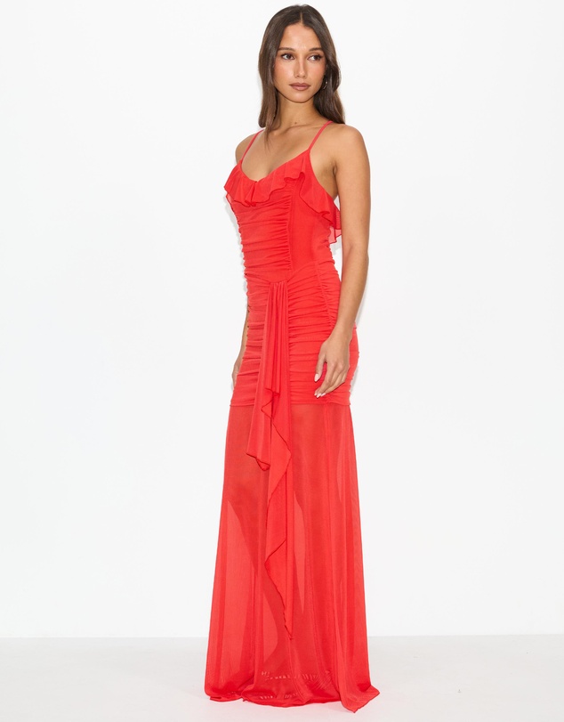 Dazie - Astor Mesh Maxi Dress