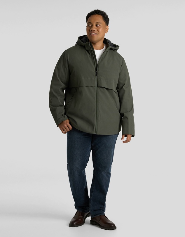 Johnny Bigg - Textured Hooded Parka
