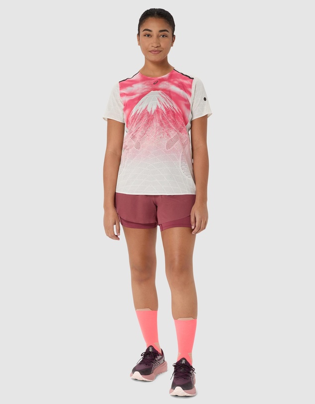 ASICS - Fujitrail Elite Graphic Short Sleeved Top - Women's