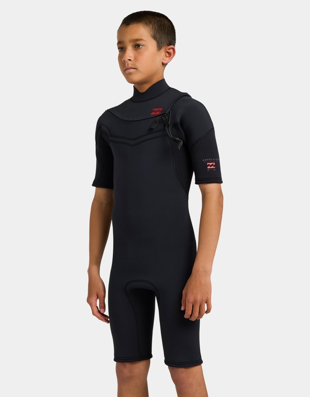 Billabong - Boys 8 to 16 2/2mm Absolute Ultra Chest Zip Springsuit