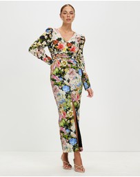 Honey and Beau - Romantic Flower Maxi Dress