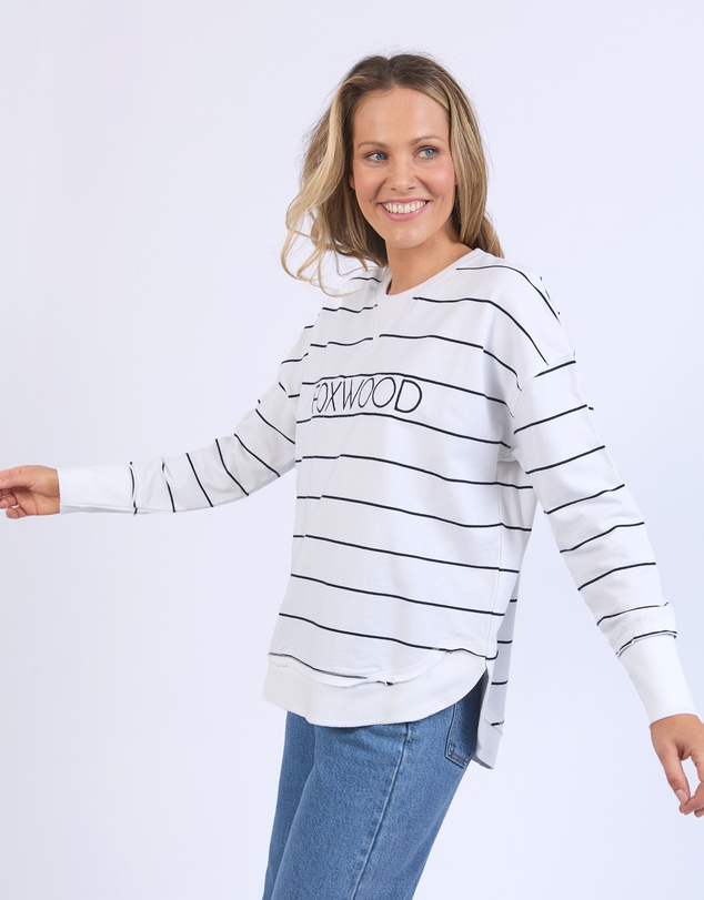Foxwood - Classic Stripe Simplified Crew