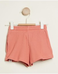 All Fenix - Mini Waffle Shorts - Babies-Kids