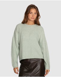 Belle & Bloom - Wrap Me Up Scarf Sweater