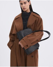 M.N.G - Long Double-Breasted Trench Coat
