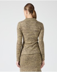 Third Form - Melange Knit Shirt