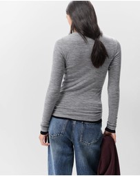 UNISON - Merino Crew Neck Top