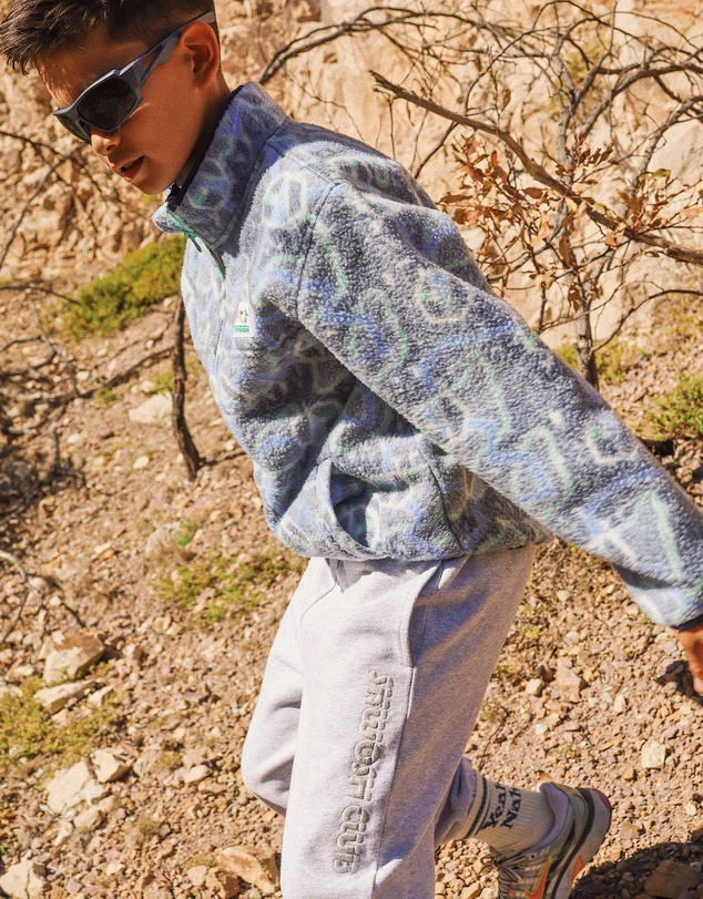 Skwosh - Kids Track Pant in Snow Marle