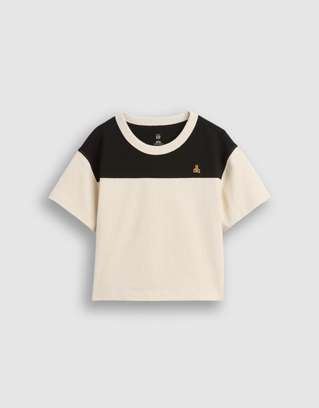GAP - SS Football Boxy Icon Tee - Babies-Kids