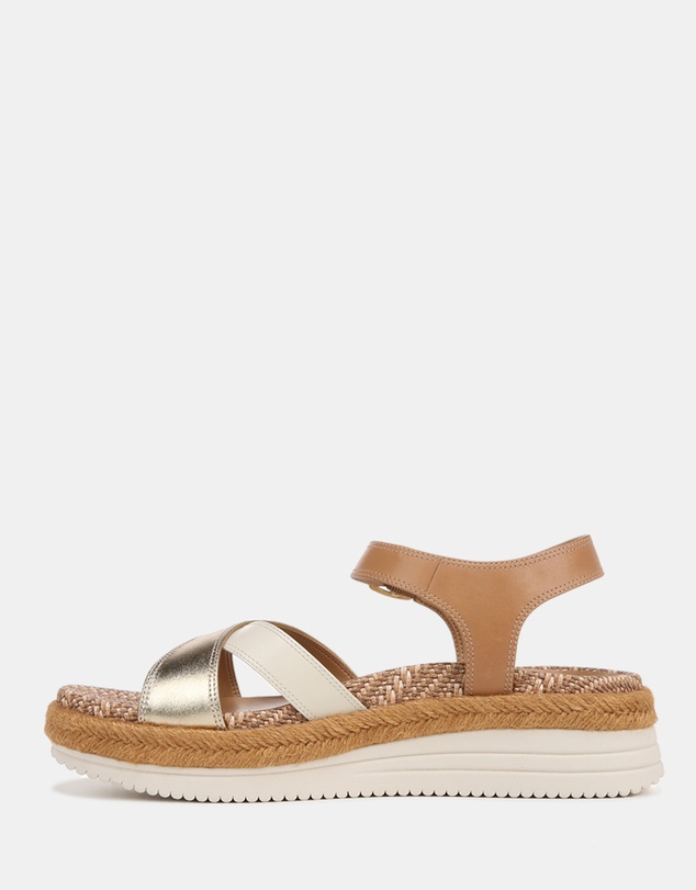 Vionic - Mar Platform Sandal - Camel/Gold