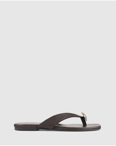 Siren - Evie Strappy Flat Sandals