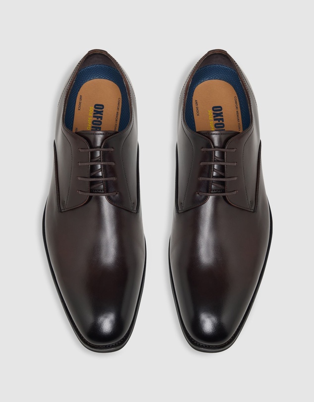 Oxford - Ezra Lace Up Leather Derby Shoe