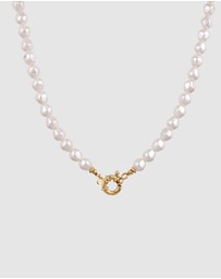 Elli Jewelry - Necklace Pearl 925 Sterling Silver