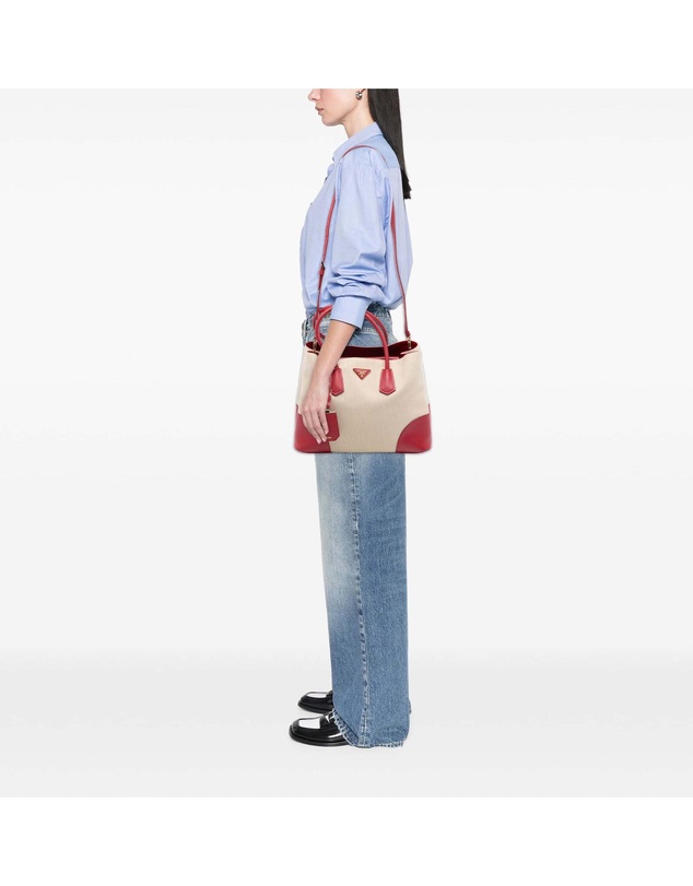 Pre-Loved by Azura Reborn - Pre-Loved Large Canapa and Saffiano Double Satchel